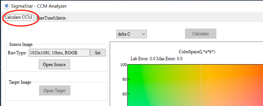 Plugin选单 --> CCM Analyer示意图